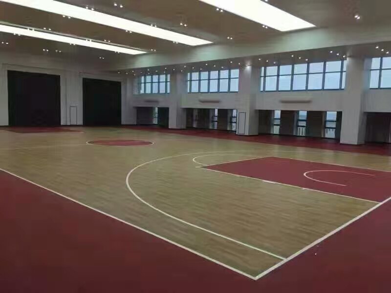 籃球場PVC運(yùn)動地板